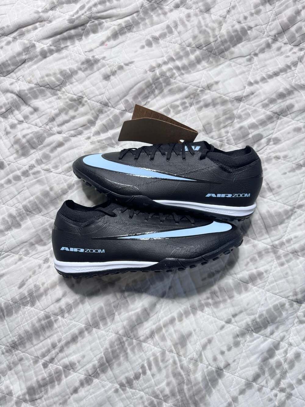 Nike Zoom Mercurial Vapor 16 Pro TF Black Ice Blue Men’s 8 FQ8687-001